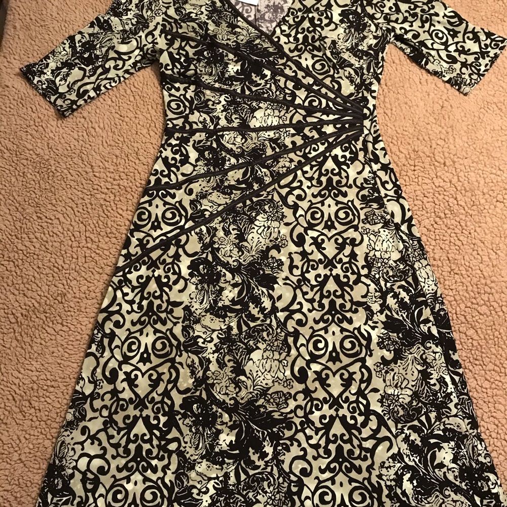 Cute Stretchy A-Line Dress NWOT